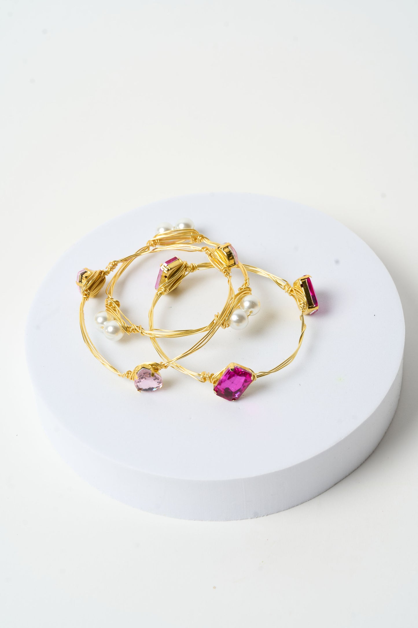 Wire Wrapped Bangles