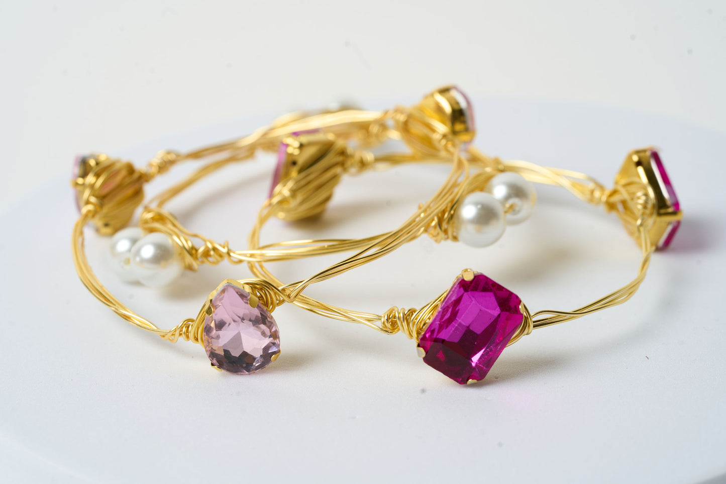 Wire Wrapped Bangles