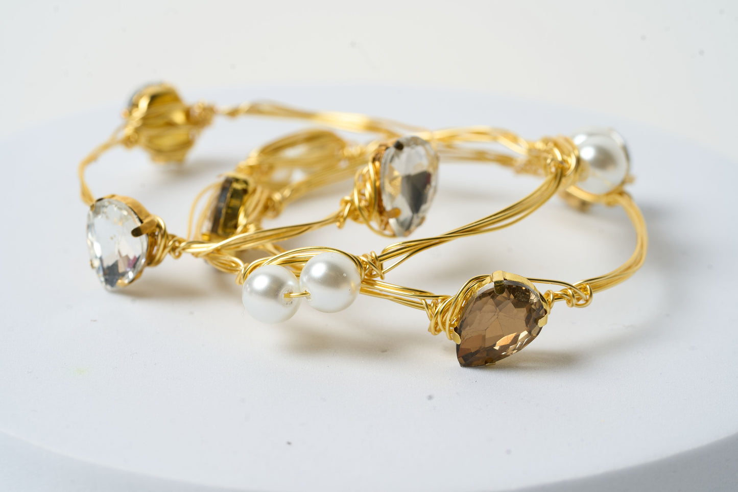 Wire Wrapped Bangles