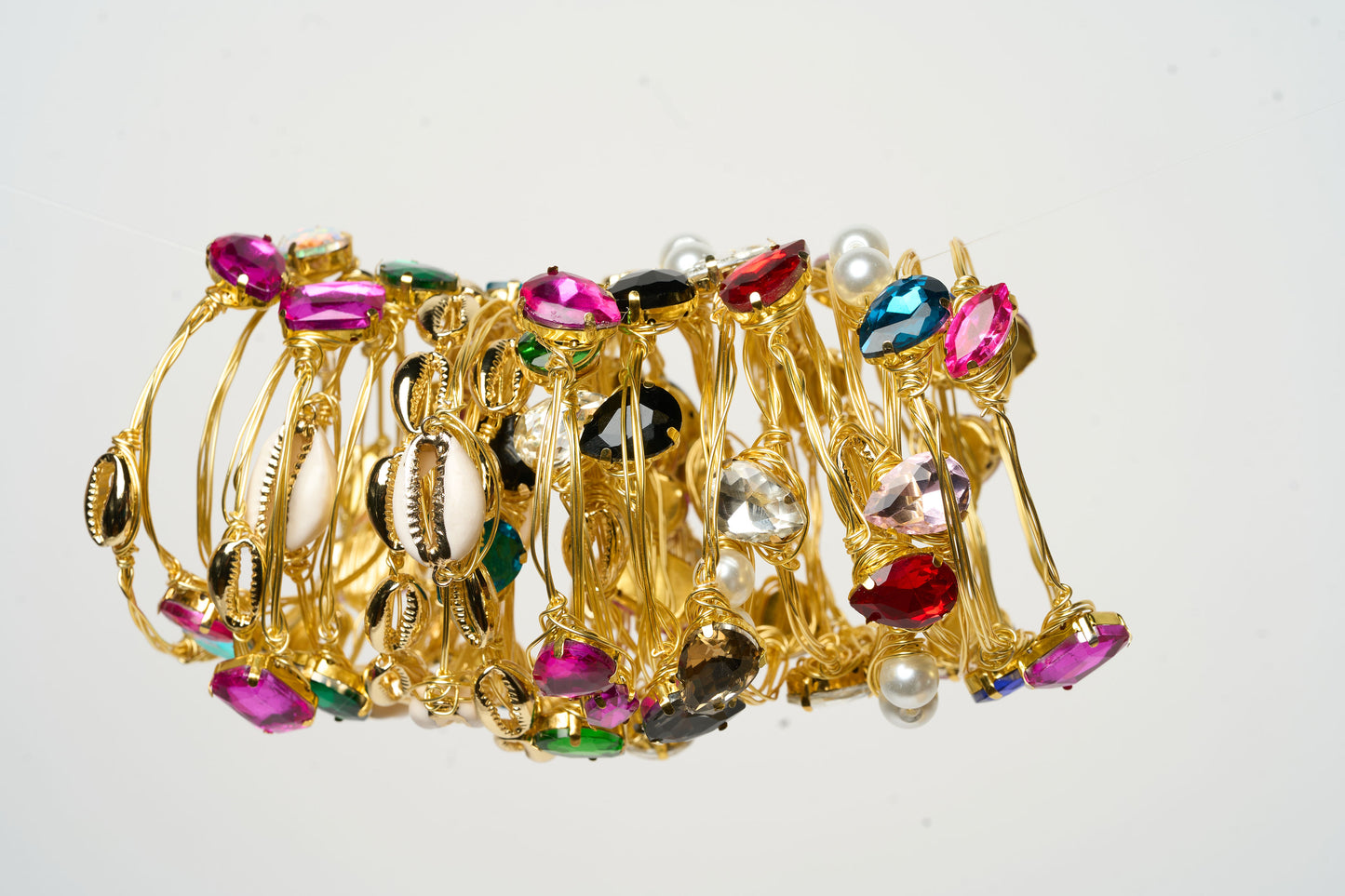 Wire Wrapped Bangles