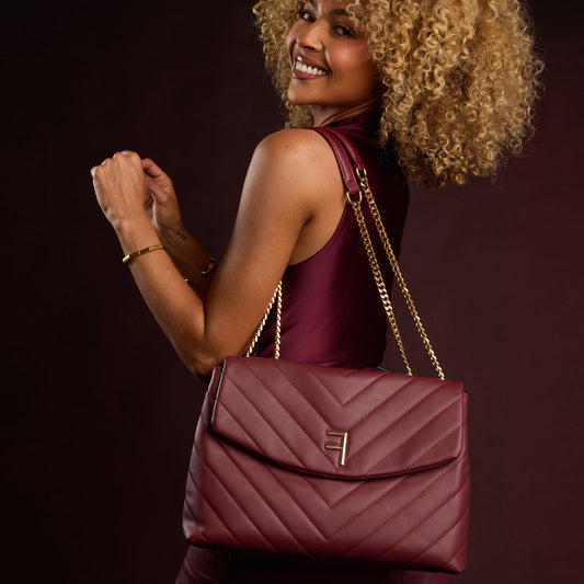 FAITH Bag, Oxblood