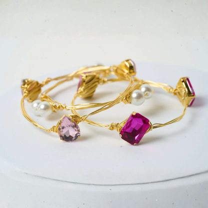 Wire Wrapped Bangles