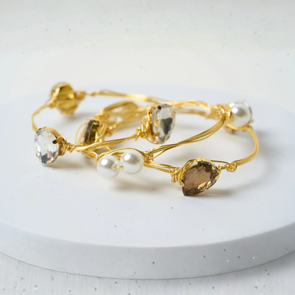 Wire Wrapped Bangles