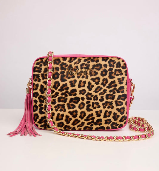 Adri Leopard Shoulder Bag