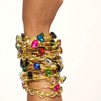 Wire Wrapped Bangles