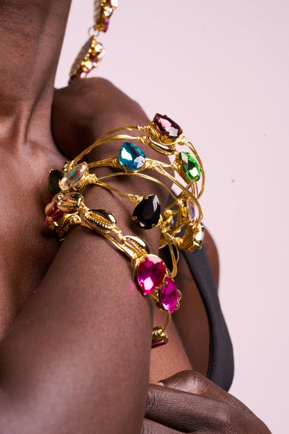 Wire Wrapped Bangles