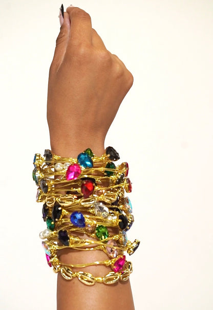Wire Wrapped Bangles